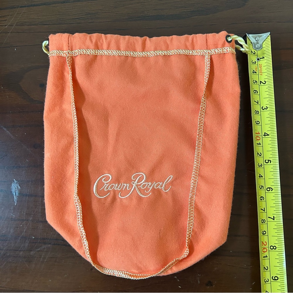Free item: Crown Royal peach bag
